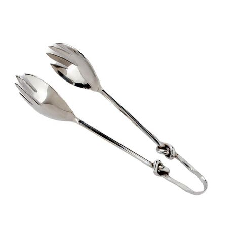 Stainless Steel Salad Tongs BBQ Kitchen Cooking Food Serving Utensil tong  UK