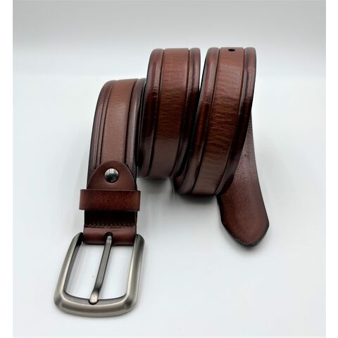 Men Leather Belt Metal Automatic Buckle Brand Luxury Belts for Men Famous Work Business Black PU Strap,90