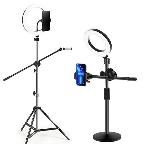 Tripod For Iphone Sensyne 10'' Ring Light With 50'' Extendable