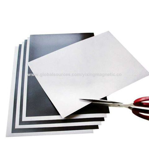 Buy Wholesale China Customized High Quality A4 / A3 Size Soft Flexible  Rubber Magnet Sheets With Self-adhesive Sticker & Rubber Magnet Sheets at  USD 0.3