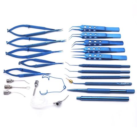 Eye Micro Surgery Surgical Ophthalmic Instruments Set | Ophthalmology ...