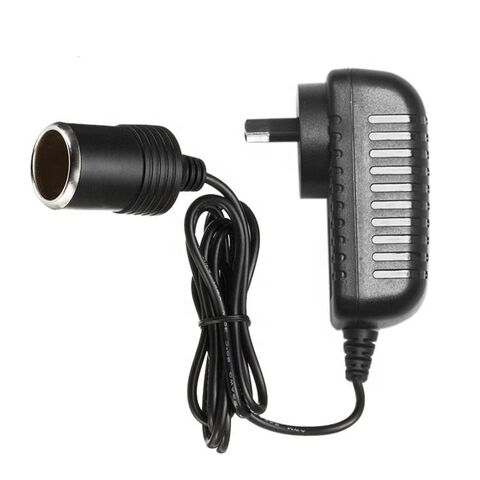 cigarette lighter adapter to 3 pin plug 12V Power light weight EUGIZMO 8 in 1 Cigarette