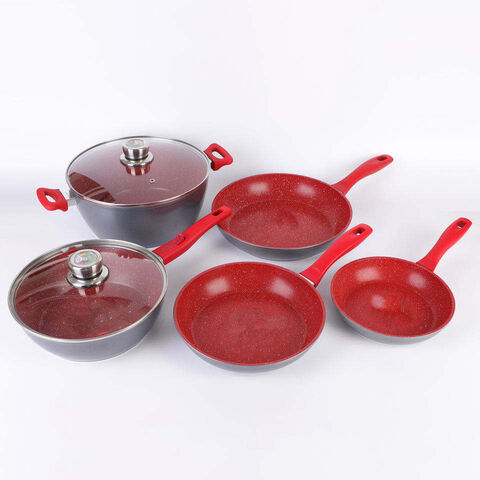 Buy Wholesale China 5pcs Iron Cookware Set Nonstick Pots And Pans