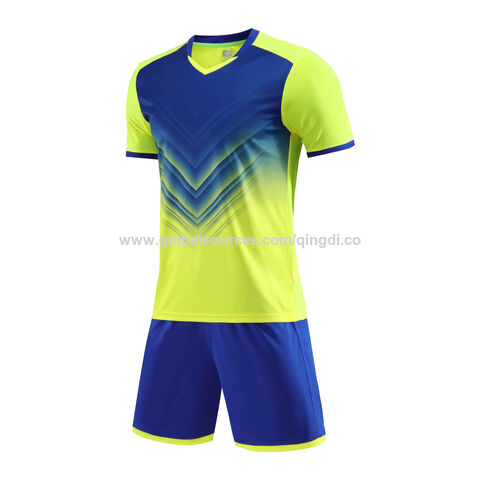 Buy Wholesale China Football Jersey Set Printed Men's Game Training ...