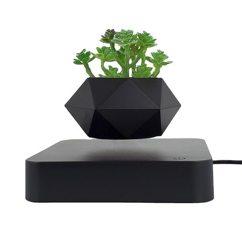 Hcnt Levitating Air Bonsai Pot Flower Pot Planters Magnetic Suspension ...