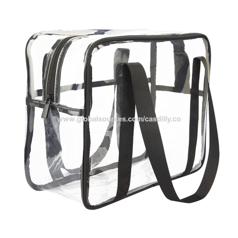 Transparent Pvc Shoulder Bags For Women Waterproof Purse And