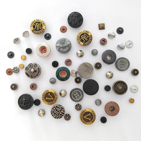 Wholesale 24 Pack 16MM Rhinestone Buttons Sew On Metal