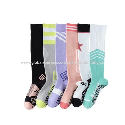 Buy Wholesale China Professional Yoga Socks Soles Silicone Anti Slip Socks  Pressure Socks Women's Quick Dry Pilates Stockings & Yoga Socks at USD 1.1