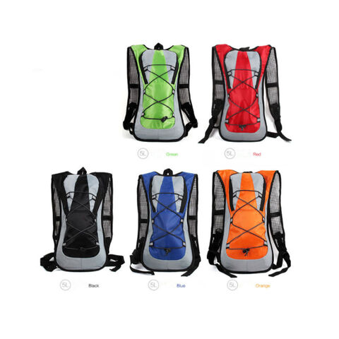  Mochila de hidratación con vejiga de 3 litros, bolsa de agua  táctica para senderismo, ciclismo, correr, caminar y escalar : Deportes y  Actividades al Aire Libre