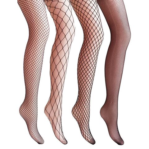 Girl Lace Fishnet Stockings Black Pantyhose Mesh Tights Jeans Net