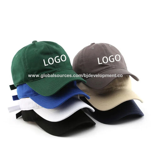 Gorra de béisbol deportiva de 6 paneles bordada personalizada, gorra de papá para golf con hebilla de metal para hombres y mujeres for sale at factory direct price