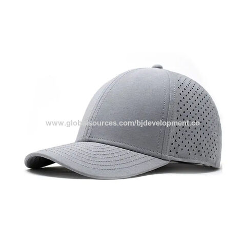 Breathable Waterproof Sport Performance Mesh Polyester Laser Cut Hole  Perforated Golf Hat Custom Blank Baseball Cap - Buy China Wholesale Sport  Golf Caps $5.89