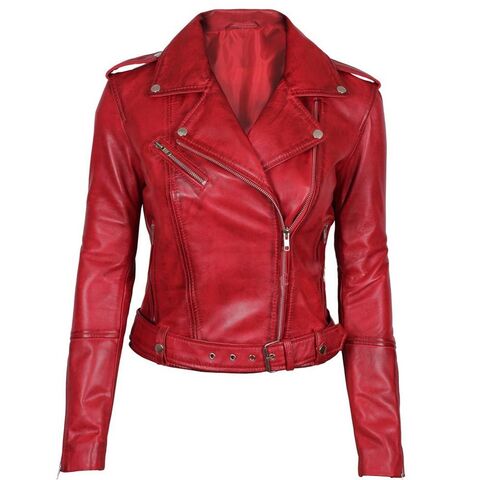 Price of leather jacket for clearance girls