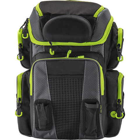 Customized Nylon Fishing Backpack Large Capacity Accessory Box