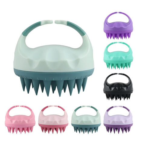  Shampoo Brush Hair Scalp Scrubber Head Massager for