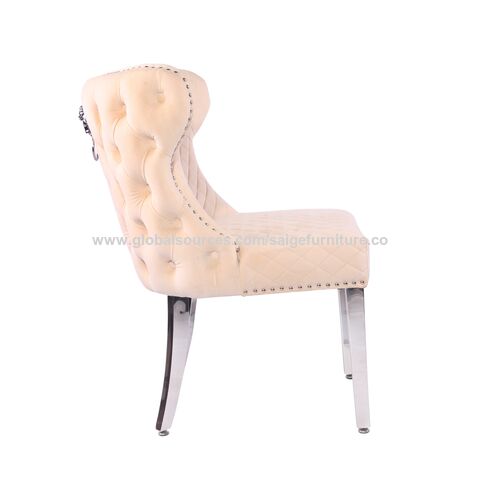 Chair with knocker online on back