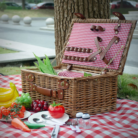 Panier à linge,Panier de pique-nique pliable de grande capacité