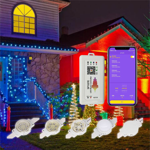 Programmable Christmas Lights Maypole