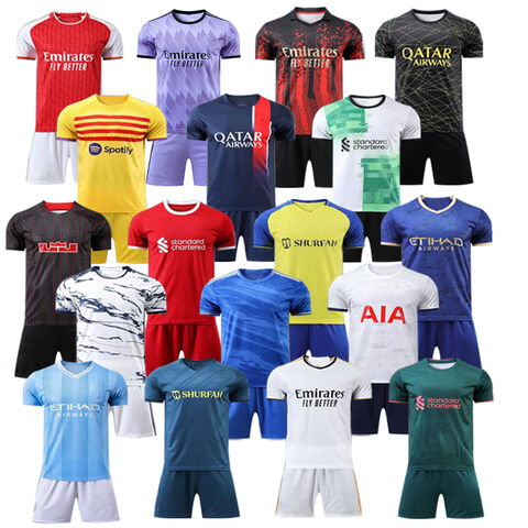 Camiseta personalizada camisetas Futbol Tienda de Fútbol Soccer Jersey  uniformes de sublimación de desgaste - China Uniformes de fútbol de  desgaste y fútbol precio