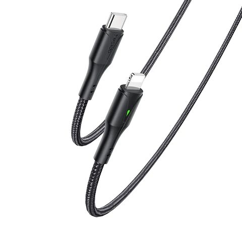 Cable al por mayor de carga rápida USB-C a 8 pines Tipo-C PD para iPhone, cable de carga sincronizada, cable de datos de carga PD de 20 W