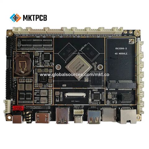 Papan fungsi penuh kustom kualitas tinggi motherboard Android untuk mesin iklan layar LCD 4G driver PCBA cerdas for sale at factory direct price