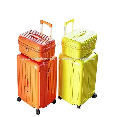 GX 26" All Aluminum Luggage Suitcase With TSA Lock – Silver – Unisex