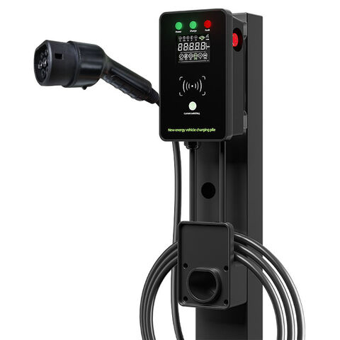 Commercial 7kw Ac European Standard Type2 Portable Ev Charger Station ...