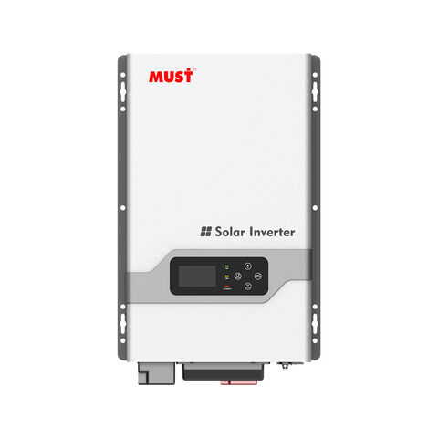 Hybrid Solar Inverter 12V 24V 48V 1KW 3KW 5KW Pure Sine Wave Inverter 220V  Off Grid Build In 50A PWM Solar Charger Controller