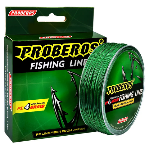Polyethylene gray Proberos Braided Fishing Line, Commercial, Size