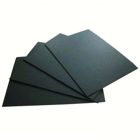 Black Craft Paper Pure Wood Pulp Black Cardboard Paper DIY Upscale