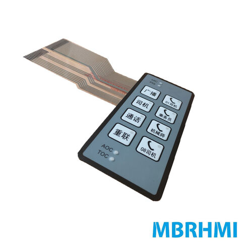 Buy Wholesale China Custom-made Non-tactile Membrane Switches