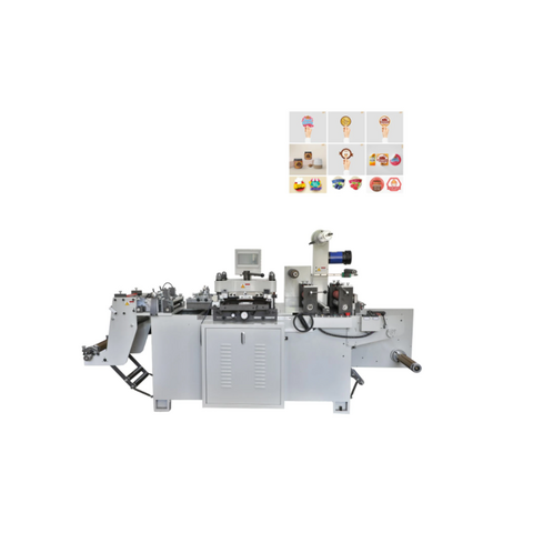 Automatic Flat Bed Die Cutting Machine For Label, Trademark, Sticker ...