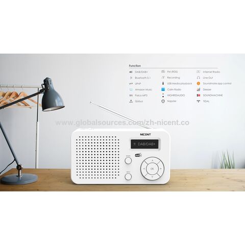 Bulk Buy China Wholesale Compact Dab Radio Portable Radio With Dab/dab+ ...