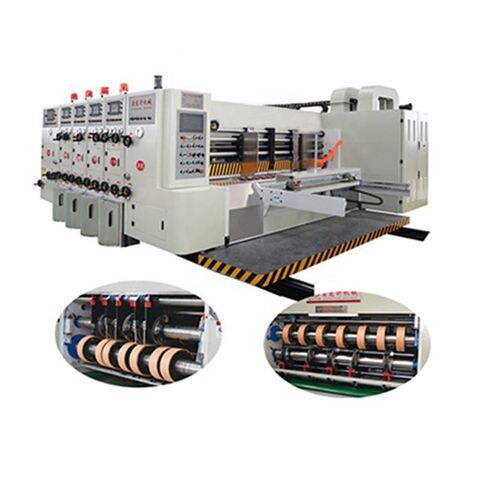 High Speed Corrugated Carton Box Water-ink Printing Slotting Die ...