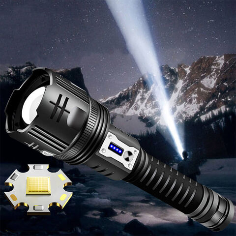 360 Light Portable Outdoor Emergency Lighting Black USB LED Rechargeable  Flashlight - China Multifunction Flashlights, Zoom Torch