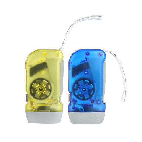 Emergency Creative Mini Self-charging Hand Pressing Led Hand Crank ...