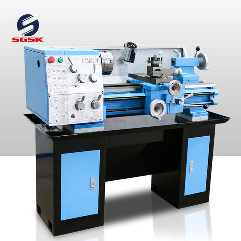 Sgsk Cheap Small Lathe Turno Machine Cjm360 Manual Mini Metal Lathe ...