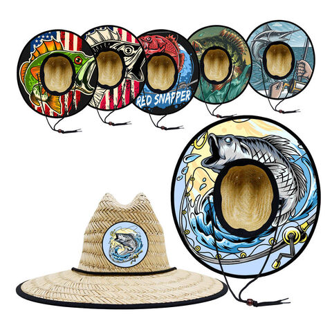 Wholesale Summer Florida Boat Fishing Hat Lifeguard Straw Hat With Logo -  Buy China Wholesale Straw Hats $6.25