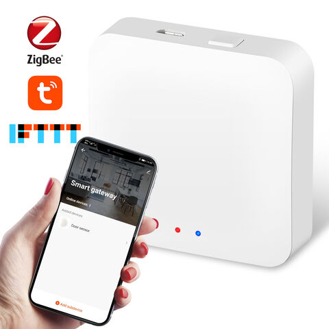 Tuya WiFi Zigbee Wired Gateway Hub Smart Home Device Support Add APP  Control Hub