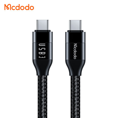 USB-C Cable 3.1 Gen 2 (10GB/s) PD100W Black - 1m