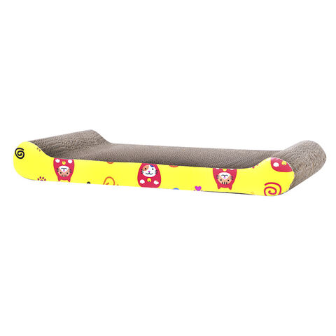 2023 Heißer Verkauf Kraft Wellpappe Haustiermöbel Langlebiges Papier Umweltfreundliches Haustierspielzeug for sale at factory direct price