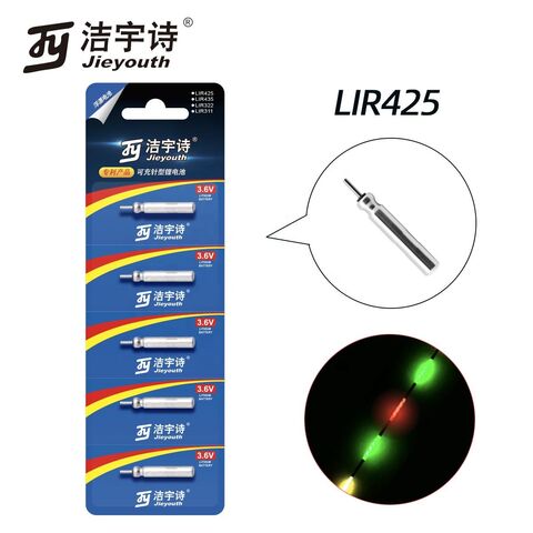 Rechargeable Li-ion 3.7v Lir425 Pin Type Lithium Battery Cell Cr425 Night  Fishing Electric For Fishing Float - China Wholesale Rechargeable Lir425  Lithium Battery $0.65 from Dongguan Qiaotou Jieyouth Electronic Factory