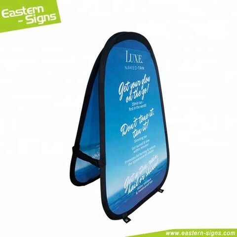 Foldable A Frame Pop Up Vertical Advertising Banner Vertical Pop Up A ...