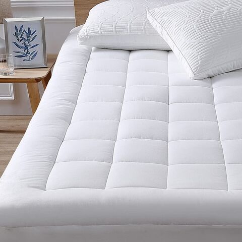 Air Mattress Pad- Thick Quilted, Soft, Breathable, Noiseless