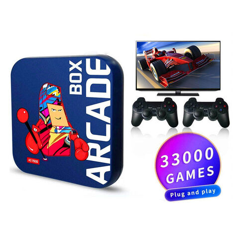 Ad 1900 Pawky Pad 64 Gb Retro Arcadebox Game 33000 50000 Juegos Hd 4k Tv  Super Console Arcade Box For Ps1/dc/naomi 64gb Class, Pad Consola De  Videojuegos Retro Para Orde Android, Ad