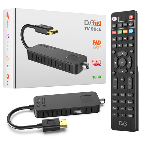 HD DVB T2 H265 Hevc 10 Bit Decoder Digital TV Receiver Scart/Hdtv Output