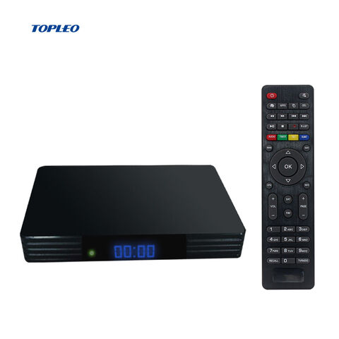 Android-TV-Box with DVB-S2 Receiver dongle