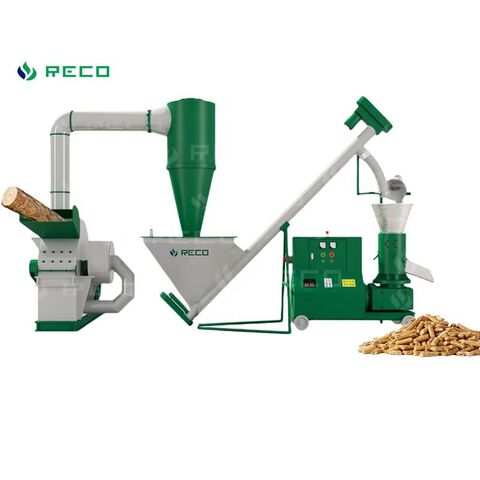 line  production wood mills pellet press animal feed wood pellet mill biomass flat mold biomass pellet machine for sale at factory direct price