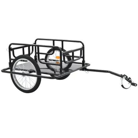 50kg Load Capacity Camper Farming Steel Foldable Bicycle Cart Trailer Easy  Installation Detachable Folding Utility Bike Trailer - China Wholesale  Trailer $31.5 from Qingdao Longwin Industry Co. Ltd