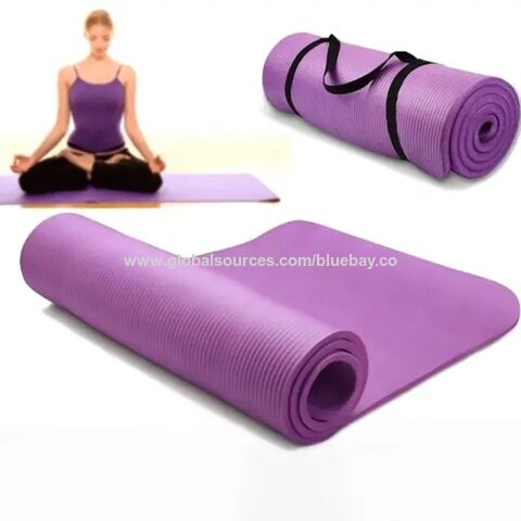 Comprar Estera de Yoga antideslizante, estera deportiva para Fitness,  3MM-6MM de espesor, espuma EVA cómoda, estera de Yoga para ejercicio, Yoga  y Pilates, estera de gimnasia